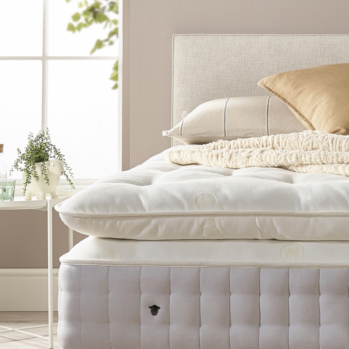 Pillow top mattress topper single bed clearance