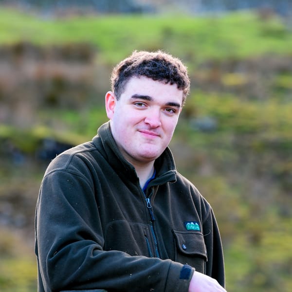 Young Herdwick Sheep Farmer, Lake District Cumbria